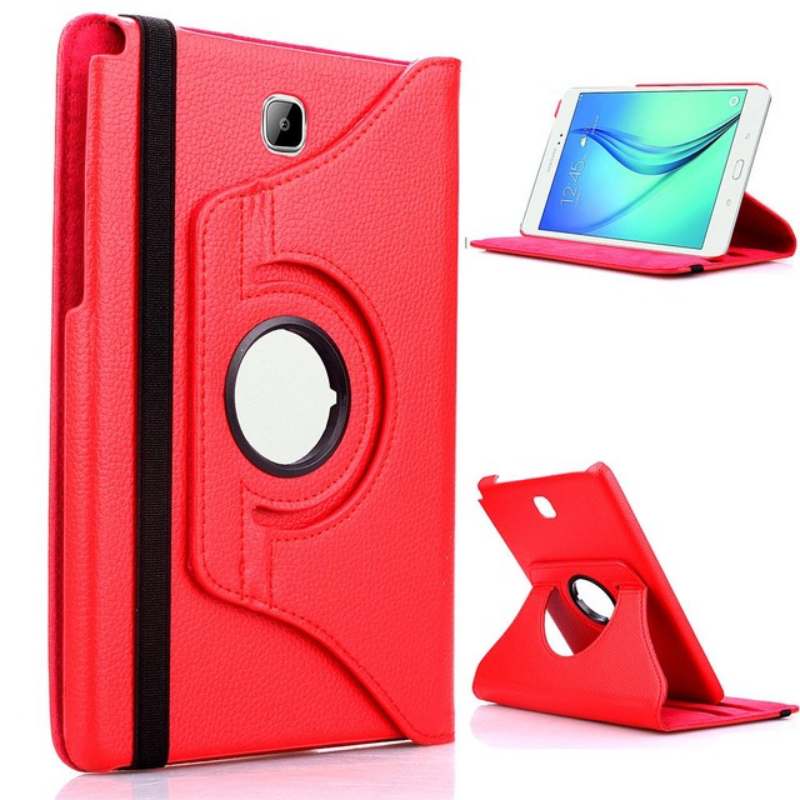 SAMSUNG TAB A 8.0 (2019) SM-T290 - 360 Rotating Case Red